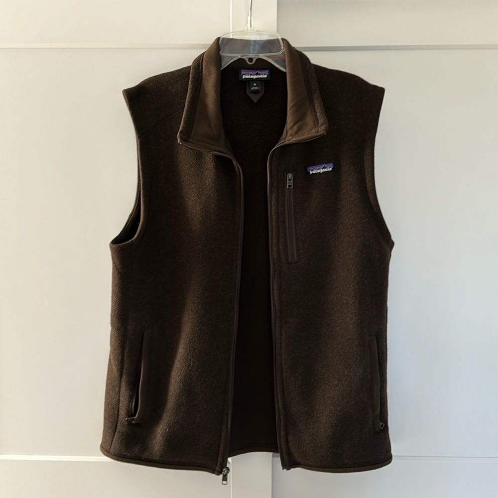 Patagonia Better Sweater Vest Brown size Men’s M